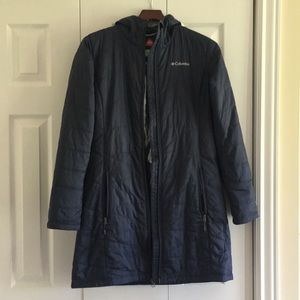Columbia (size M) Navy Mighty Lite jacket
